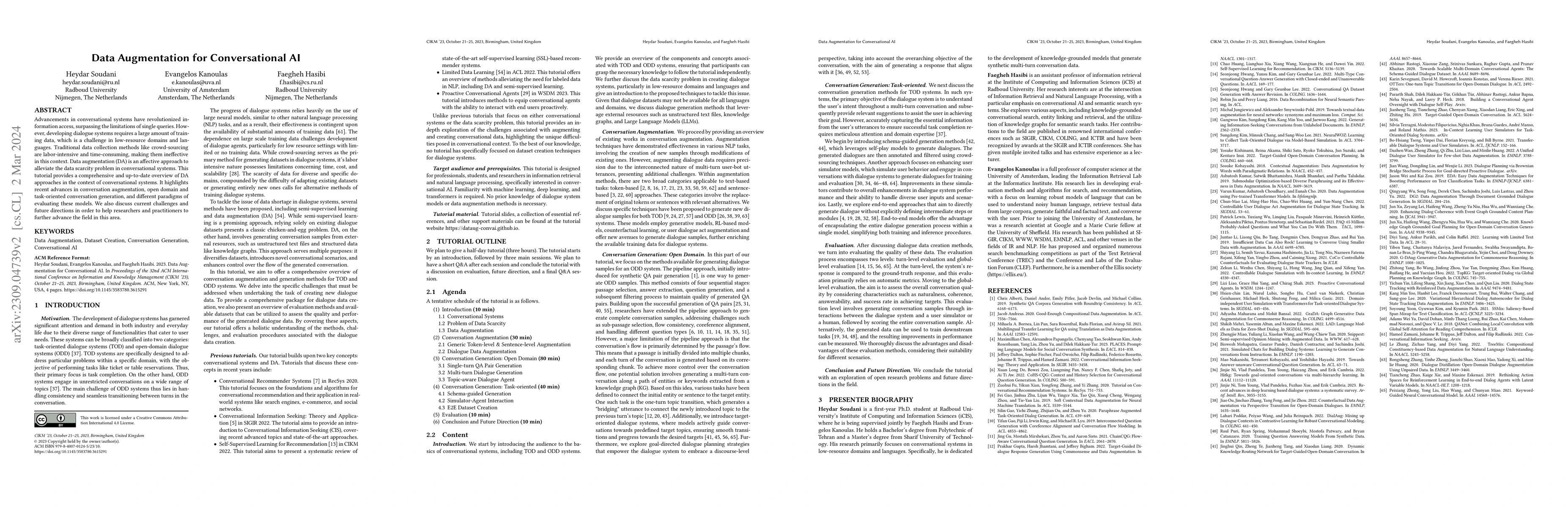 Thumbnail for Data Augmentation for Conversational AI