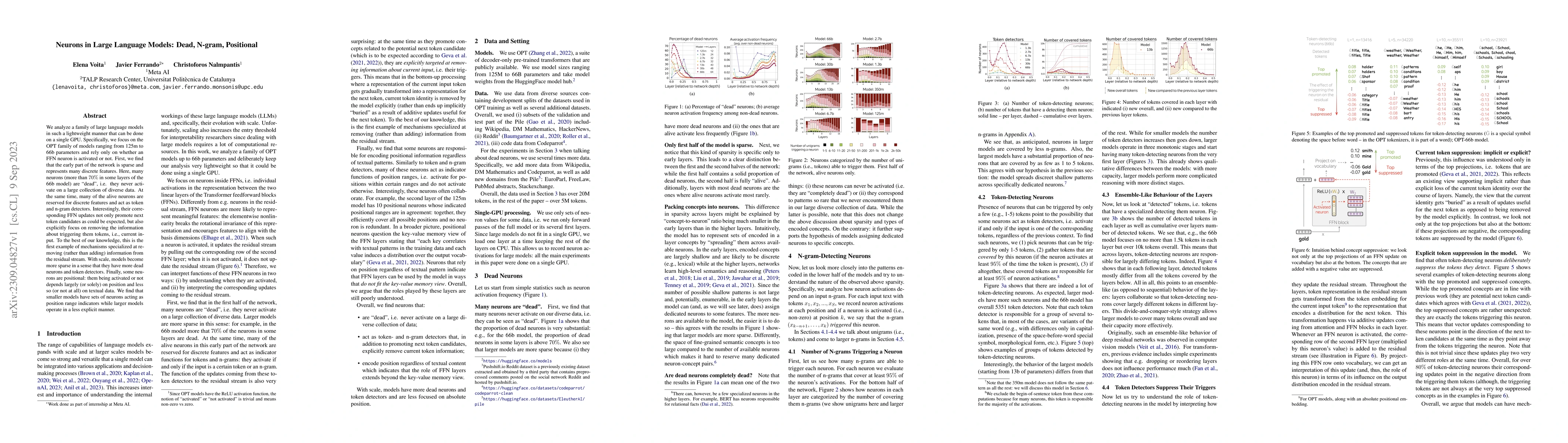 Thumbnail for Neurons in Large Language Models: Dead, N-gram, Positional