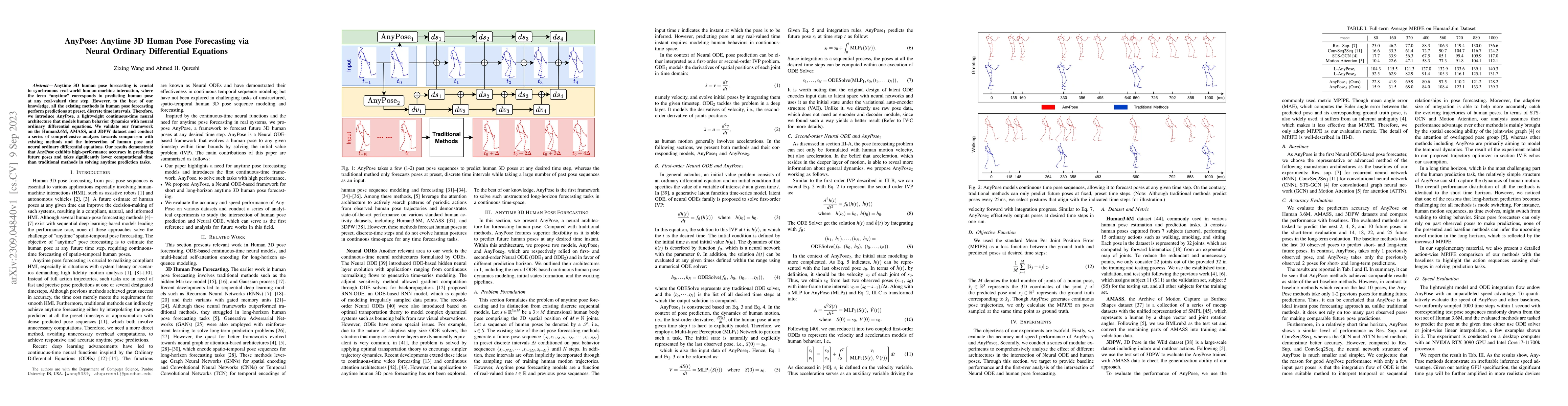 Thumbnail for AnyPose: Anytime 3D Human Pose Forecasting via Neural Ordinary
  Differential Equations