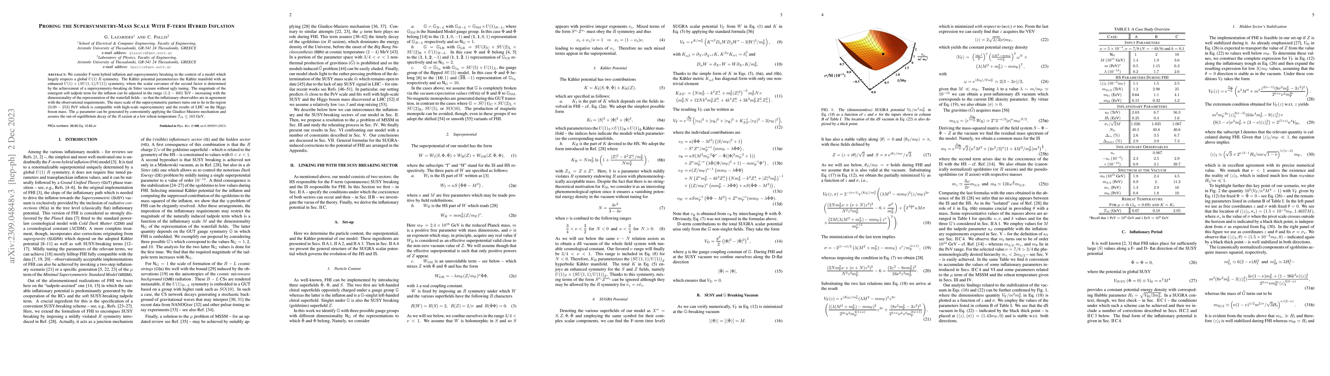 Thumbnail for Probing the Supersymmetry-Mass Scale With F-term Hybrid Inflation