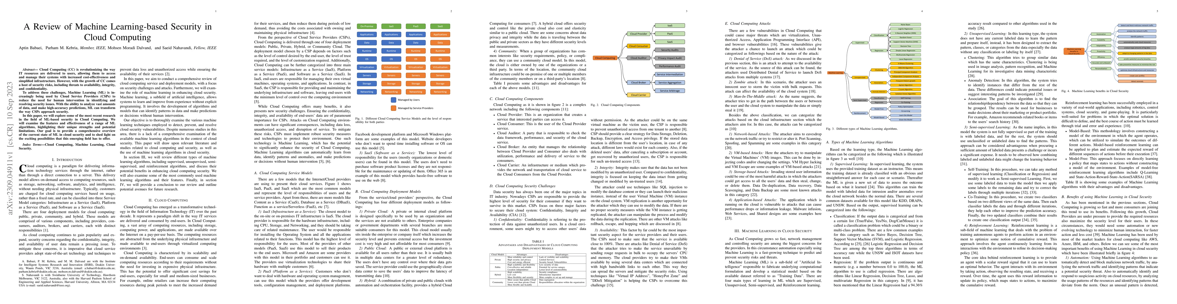 Thumbnail for A Review of Machine Learning-based Security in Cloud Computing