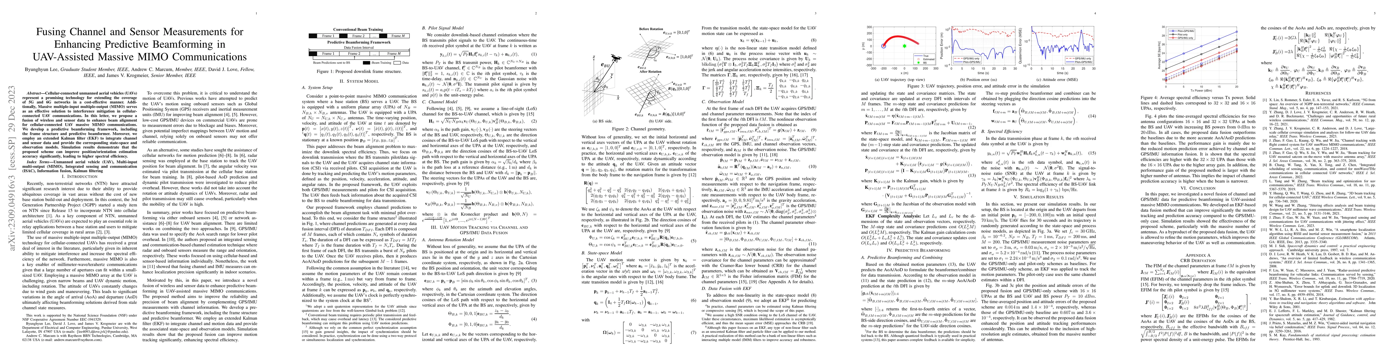 Thumbnail for Fusing Channel and Sensor Measurements for Enhancing Predictive
  Beamforming in UAV-Assisted Massive MIMO Communications