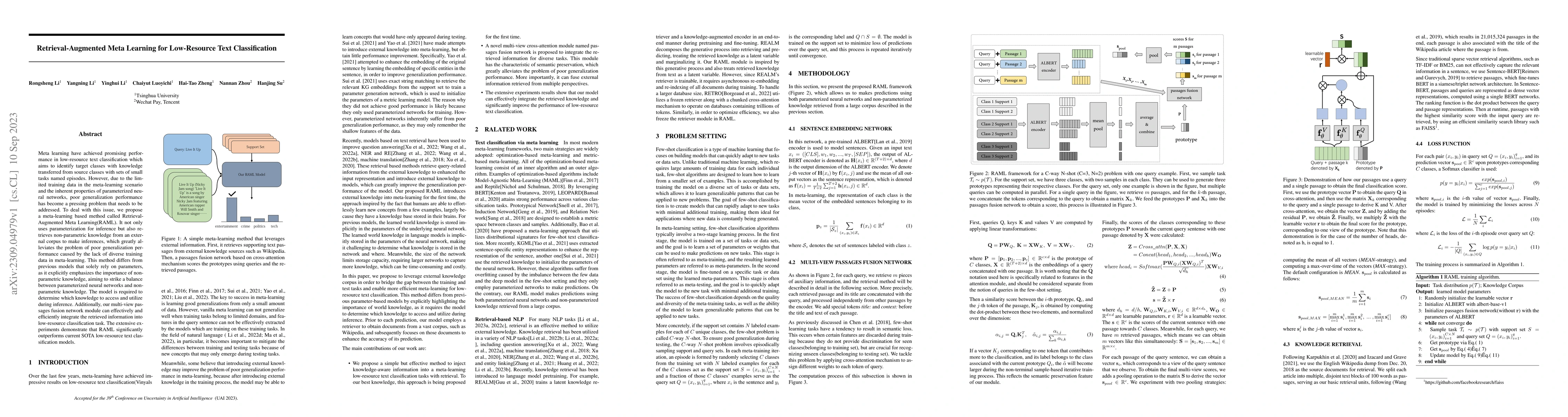 Thumbnail for Retrieval-Augmented Meta Learning for Low-Resource Text Classification