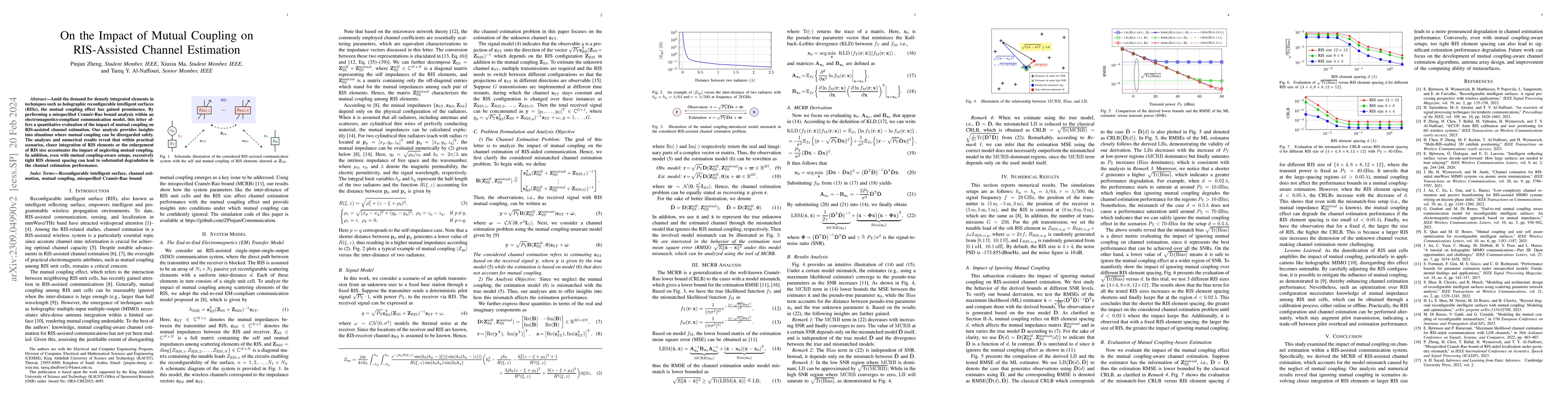 Thumbnail for On the Impact of Mutual Coupling on RIS-Assisted Channel Estimation