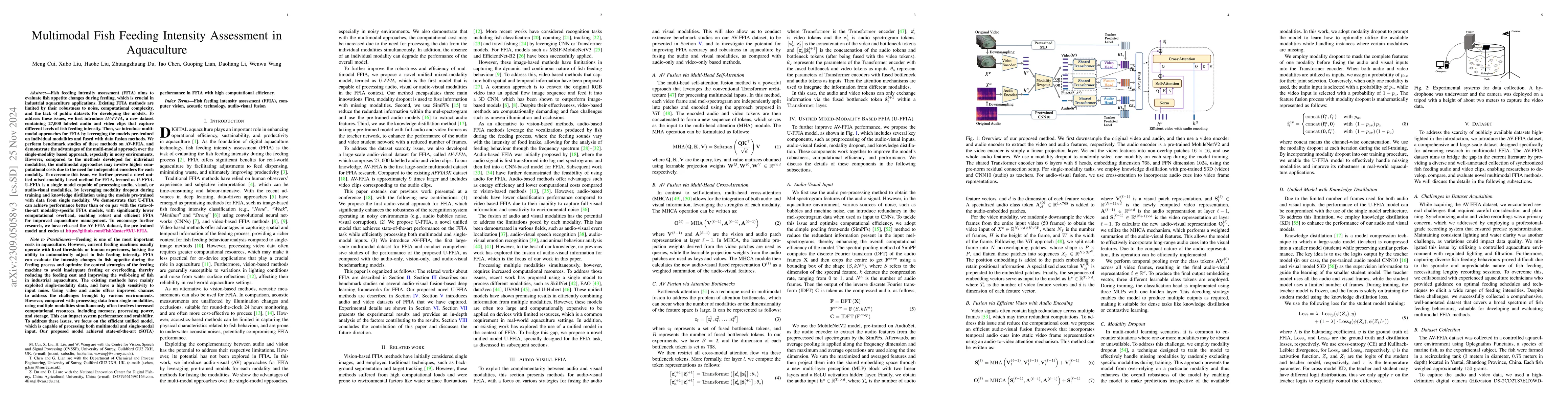 Thumbnail for Multimodal Fish Feeding Intensity Assessment in Aquaculture