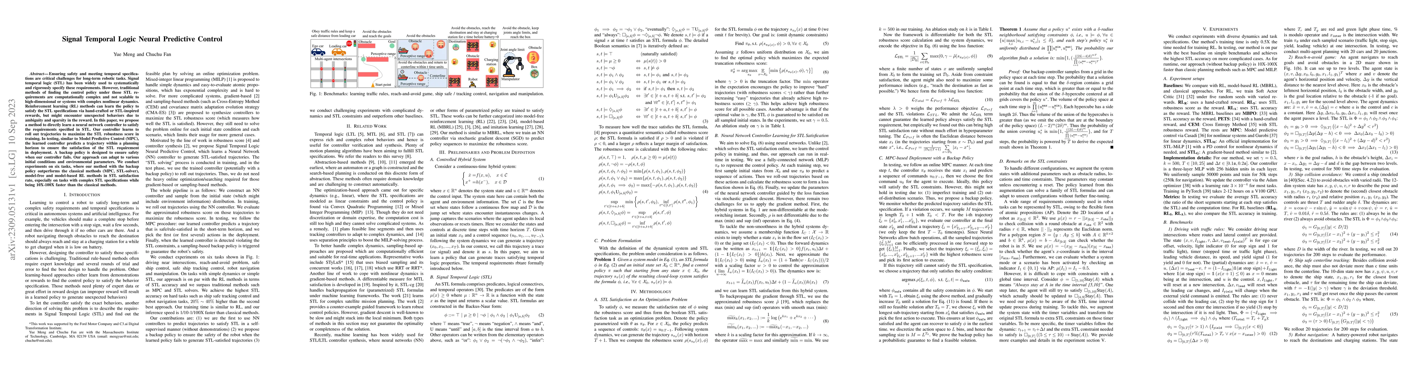 Thumbnail for Signal Temporal Logic Neural Predictive Control