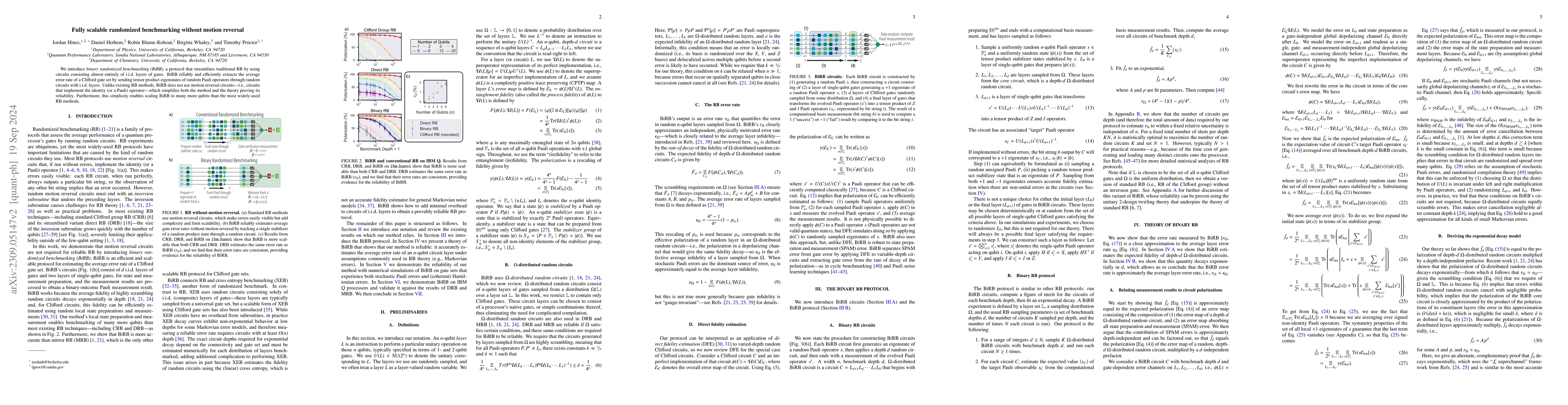 Thumbnail for Fully scalable randomized benchmarking without motion reversal