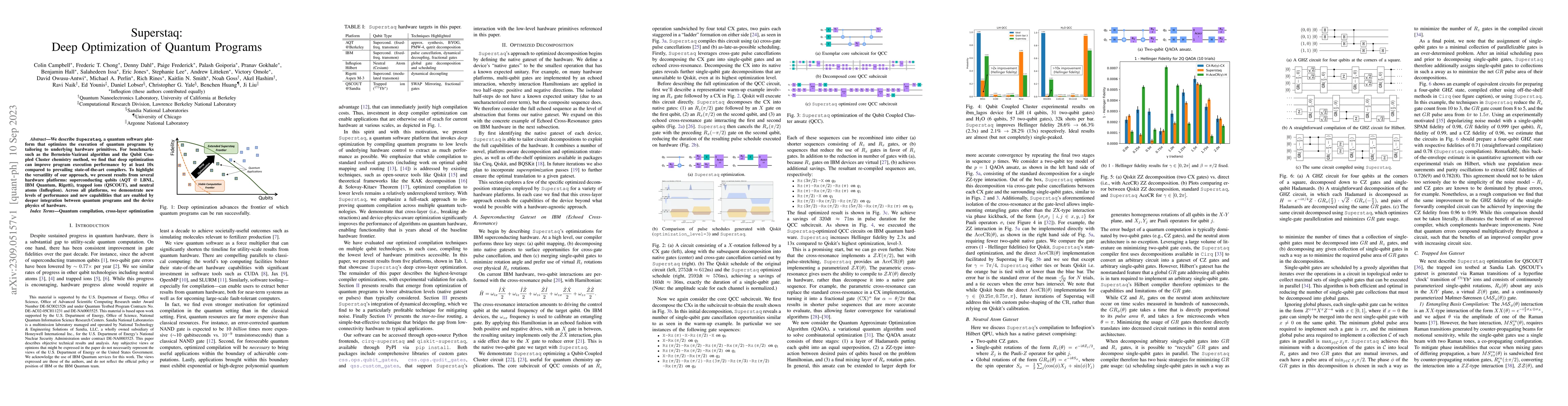 Thumbnail for Superstaq: Deep Optimization of Quantum Programs