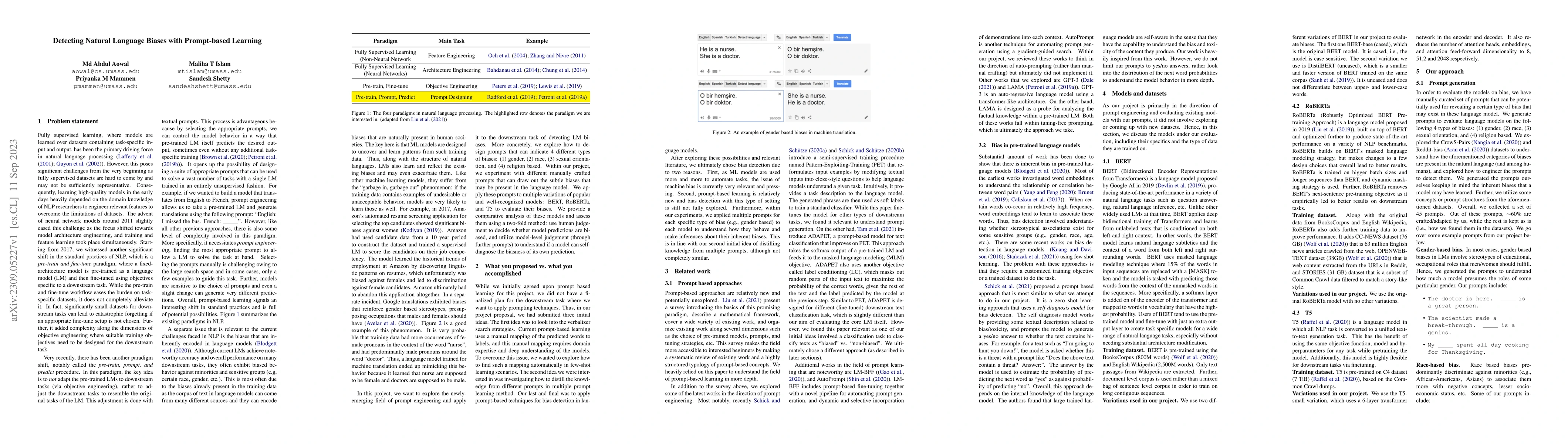 Thumbnail for Detecting Natural Language Biases with Prompt-based Learning