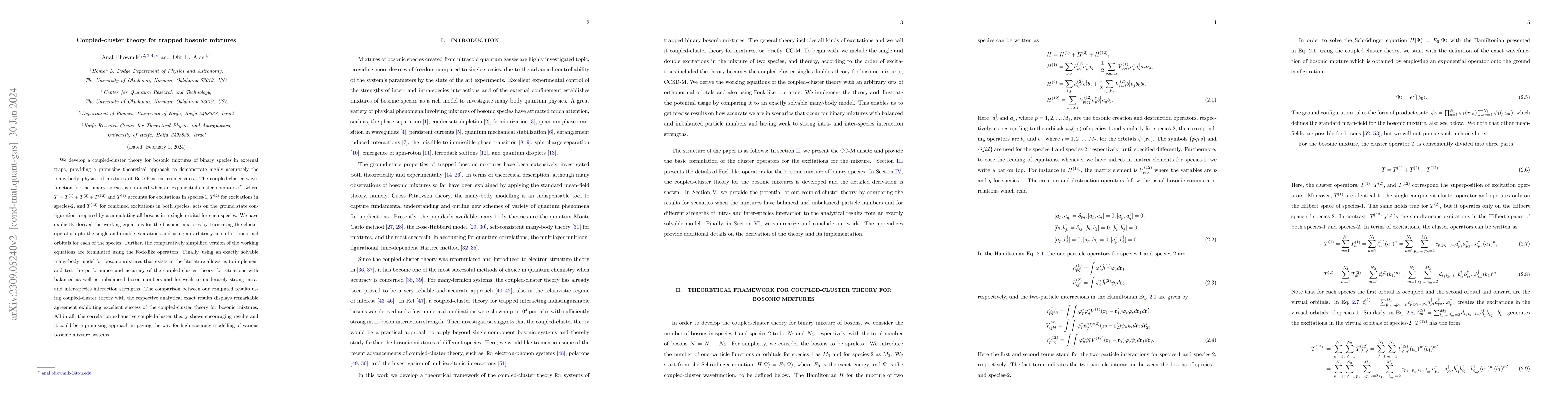 Thumbnail for Coupled-cluster theory for trapped bosonic mixtures