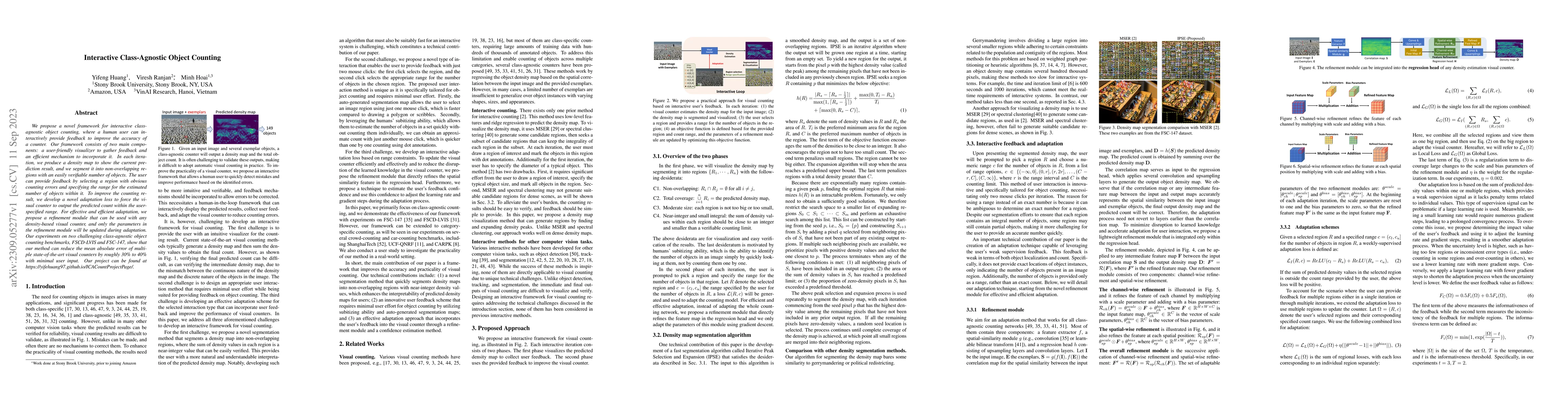 Thumbnail for Interactive Class-Agnostic Object Counting