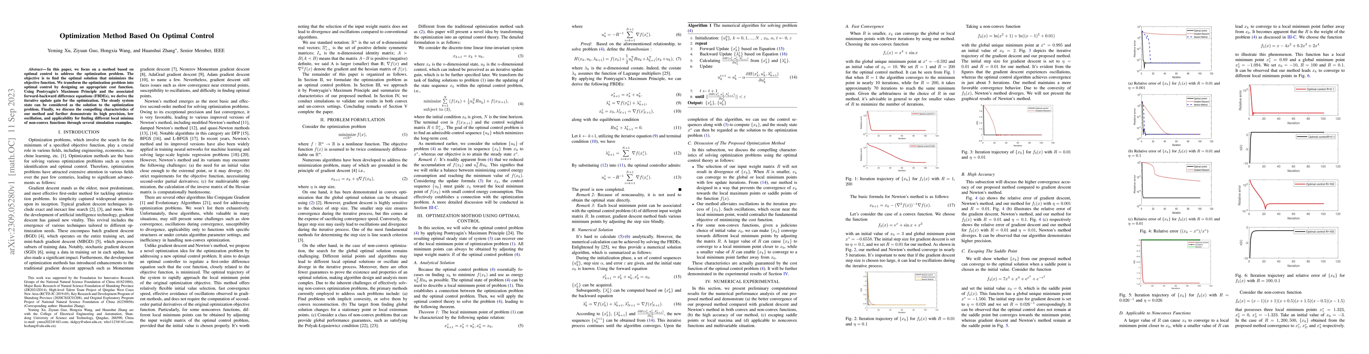 Thumbnail for Optimization Method Based On Optimal Control