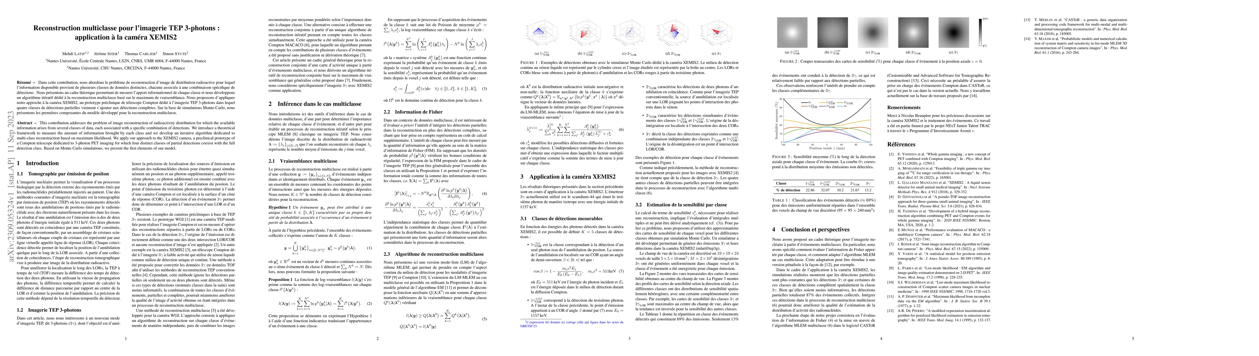 Thumbnail for Reconstruction multiclasse pour l'imagerie TEP 3-photons