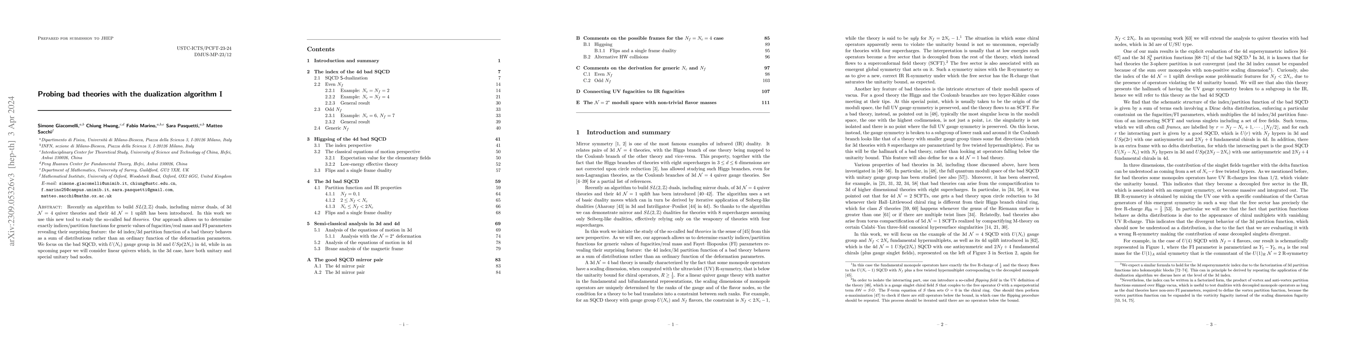 Thumbnail for Probing bad theories with the dualization algorithm I
