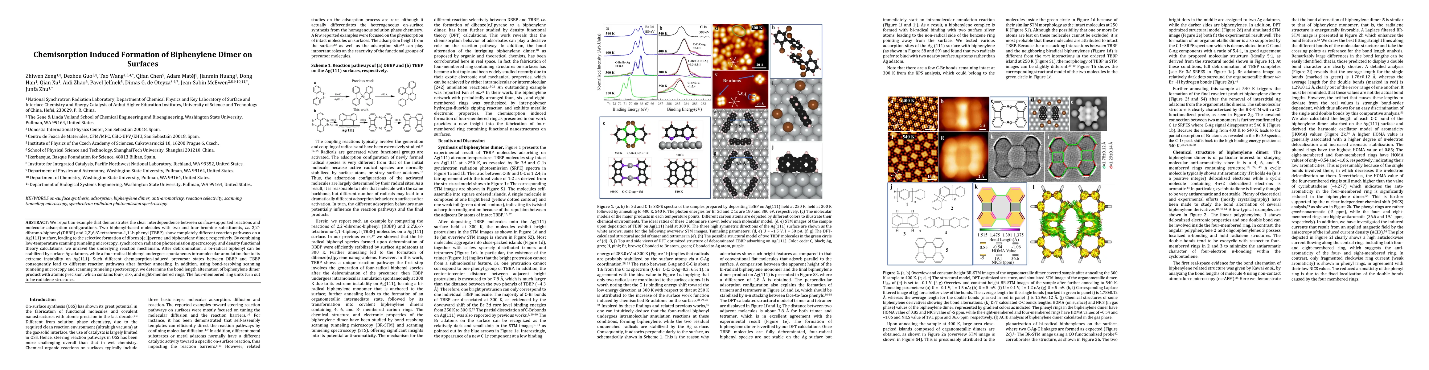 Thumbnail for Chemisorption Induced Formation of Biphenylene Dimer on Surfaces