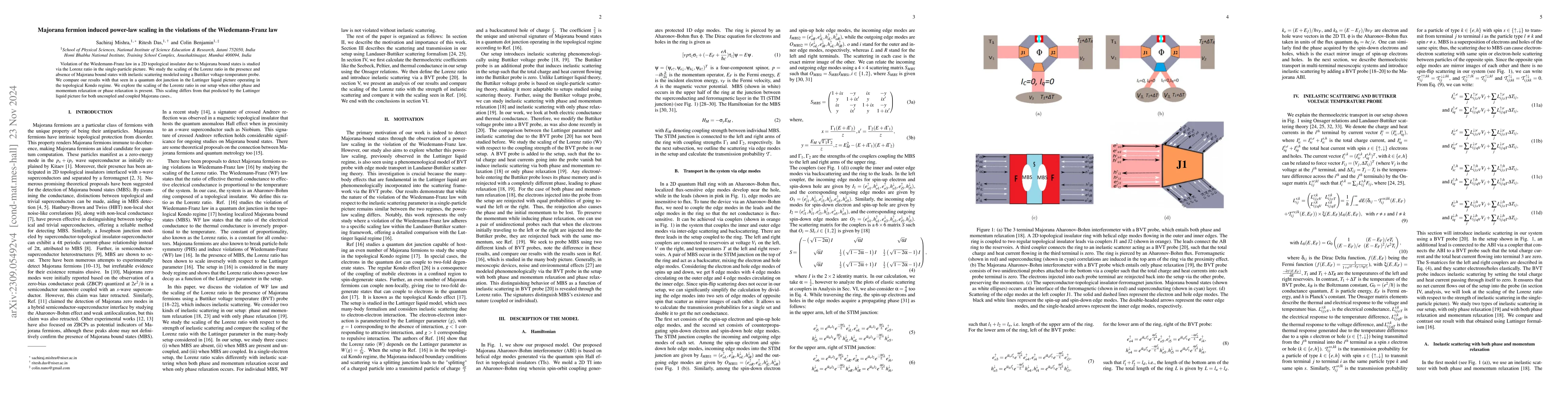 Thumbnail for Majorana fermion induced power-law scaling in the violation of
  Wiedemann-Franz law