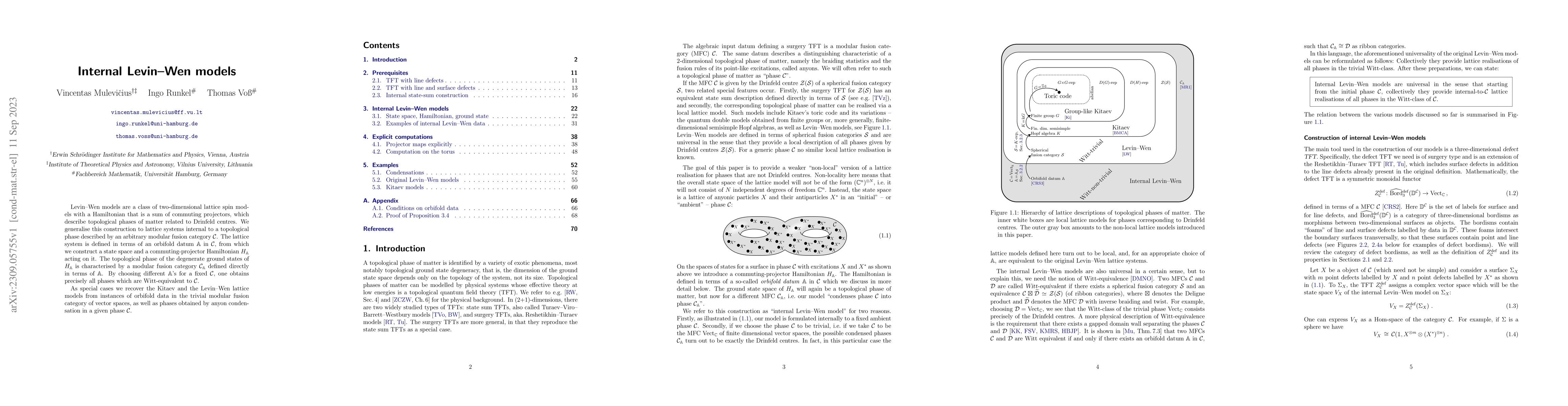 Thumbnail for Internal Levin-Wen models