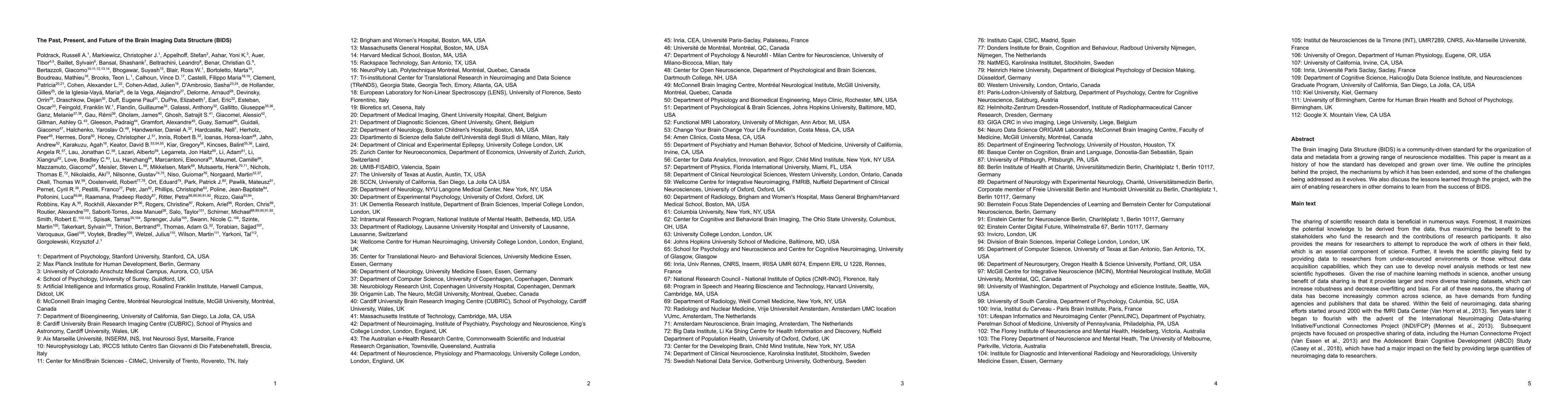 Thumbnail for The Past, Present, and Future of the Brain Imaging Data Structure (BIDS)