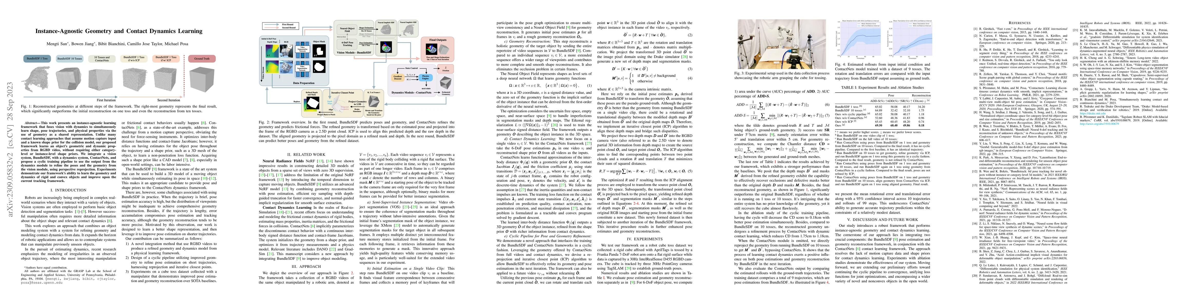 Thumbnail for Instance-Agnostic Geometry and Contact Dynamics Learning