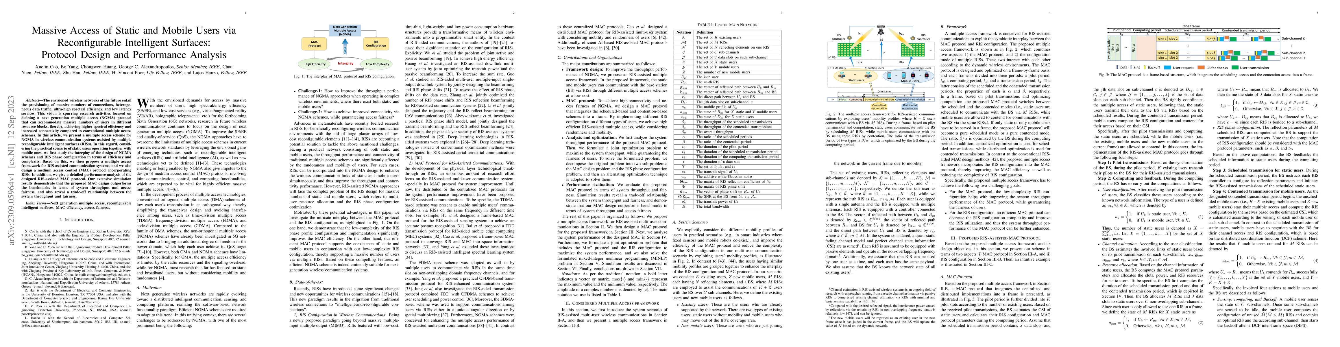 Thumbnail for Massive Access of Static and Mobile Users via Reconfigurable Intelligent
  Surfaces: Protocol Design and Performance Analysis