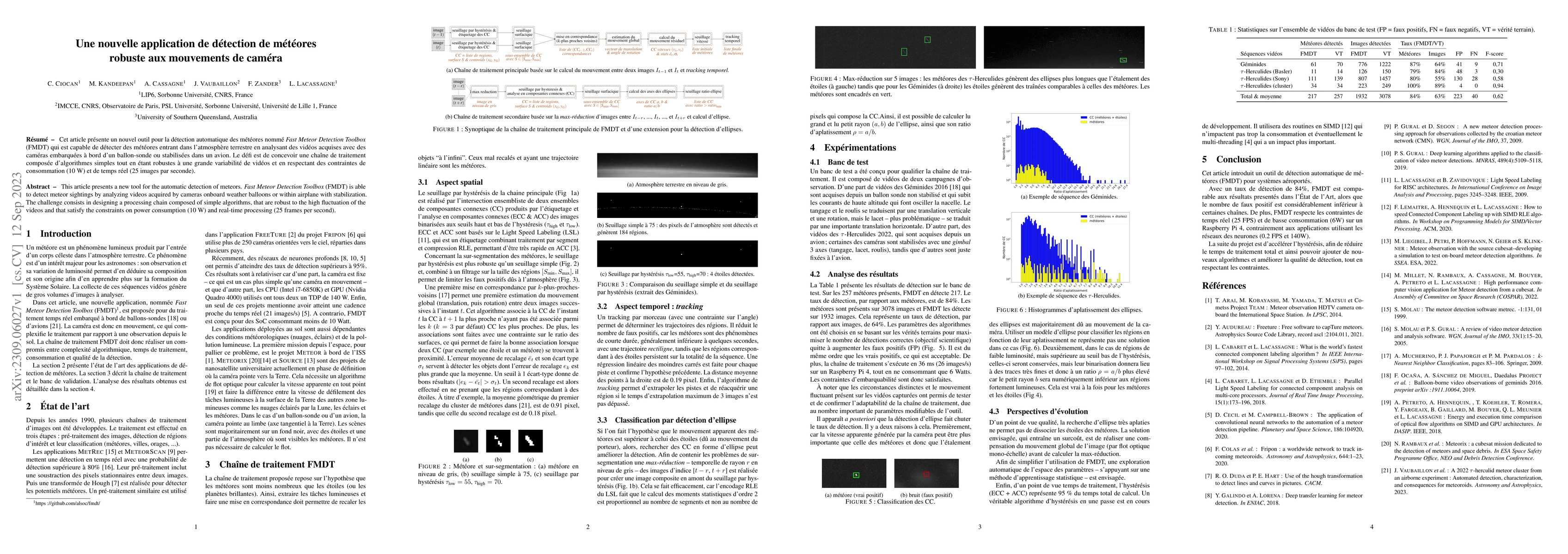 Thumbnail for A new meteor detection application robust to camera movements