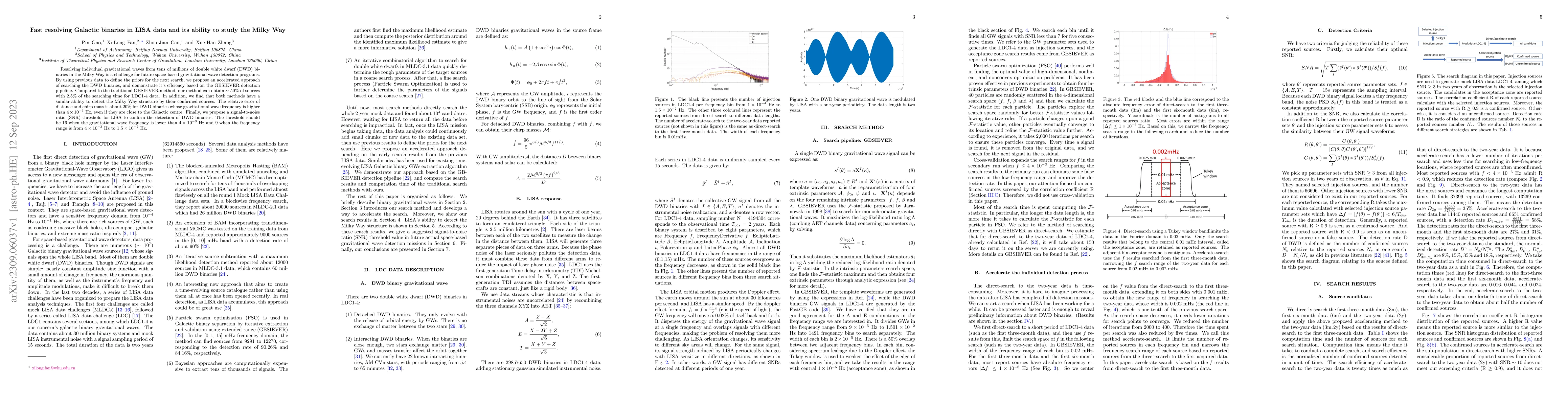 Thumbnail for Fast resolving Galactic binaries in LISA data and its ability to study
  the Milky Way