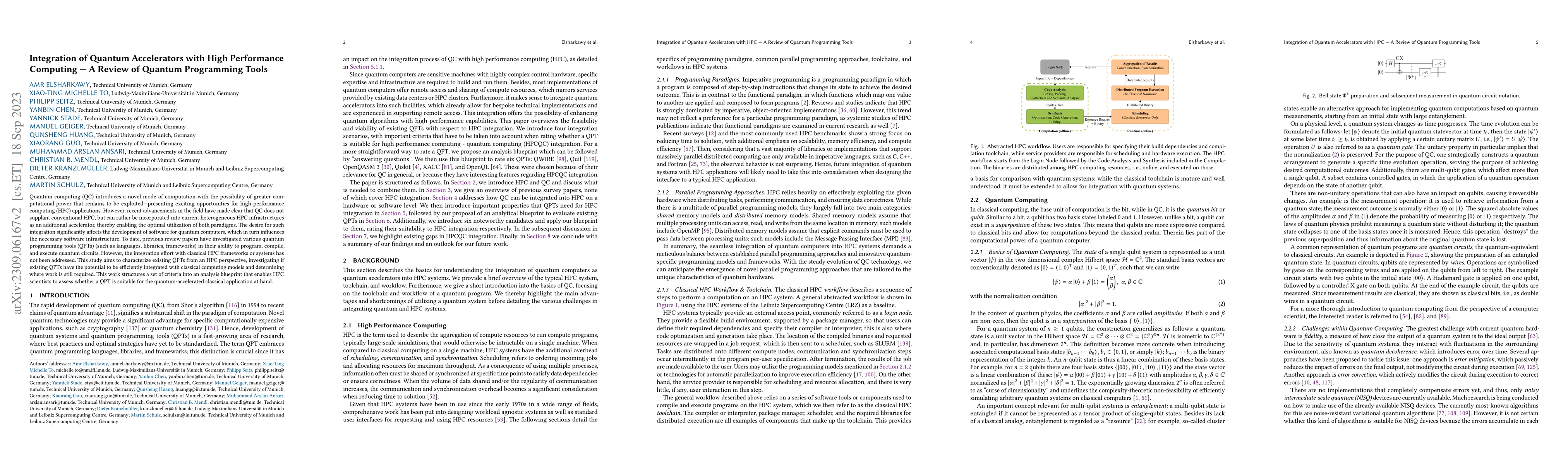 Thumbnail for Integration of Quantum Accelerators with High Performance Computing -- A
  Review of Quantum Programming Tools