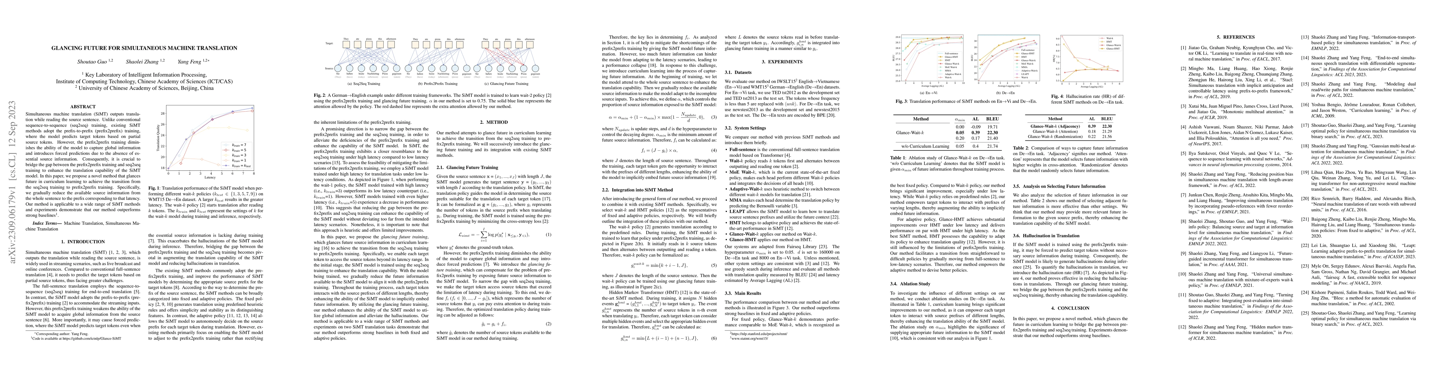 Thumbnail for Glancing Future for Simultaneous Machine Translation