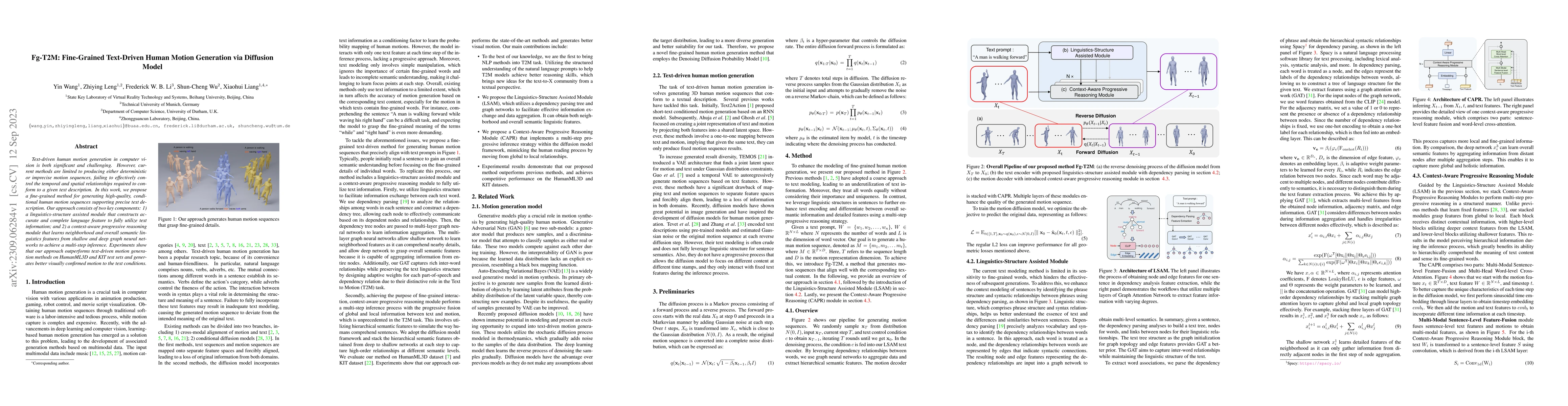 Thumbnail for Fg-T2M: Fine-Grained Text-Driven Human Motion Generation via Diffusion
  Model