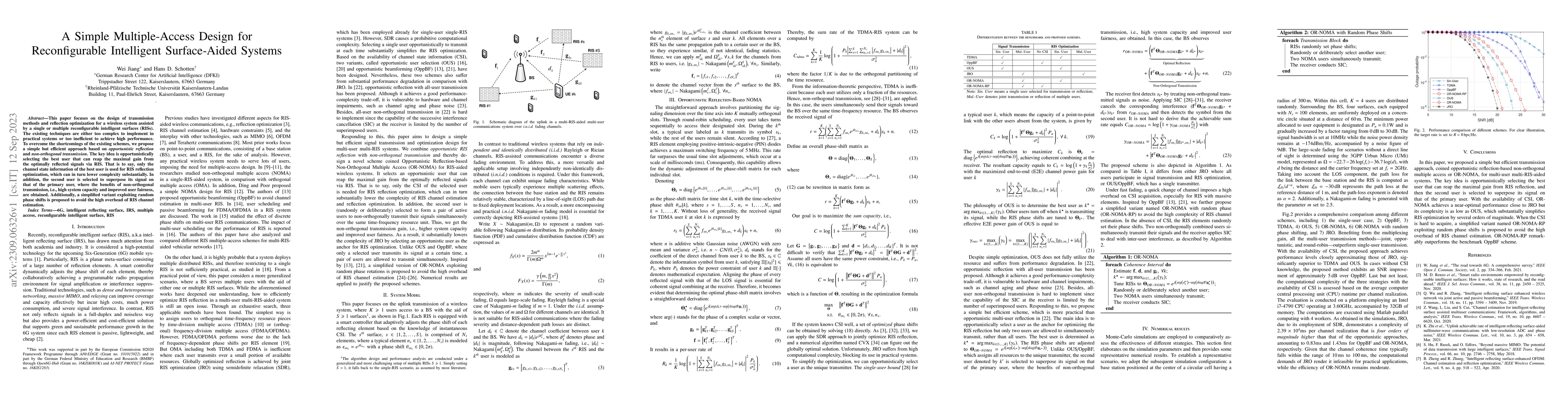Thumbnail for A Simple Multiple-Access Design for Reconfigurable Intelligent
  Surface-Aided Systems