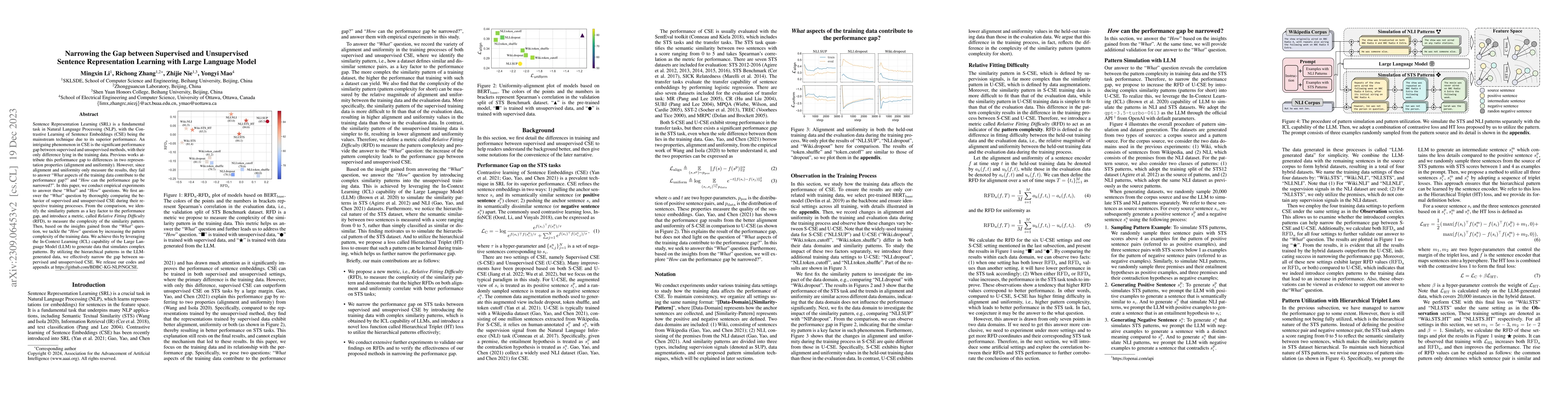 Thumbnail for Narrowing the Gap between Supervised and Unsupervised Sentence
  Representation Learning with Large Language Model