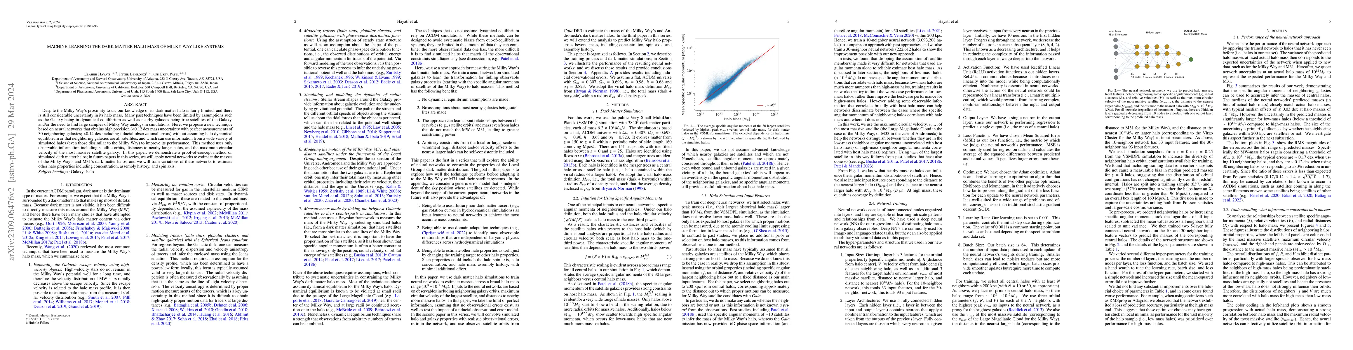 Thumbnail for Machine Learning the Dark Matter Halo Mass of Milky Way-Like Systems