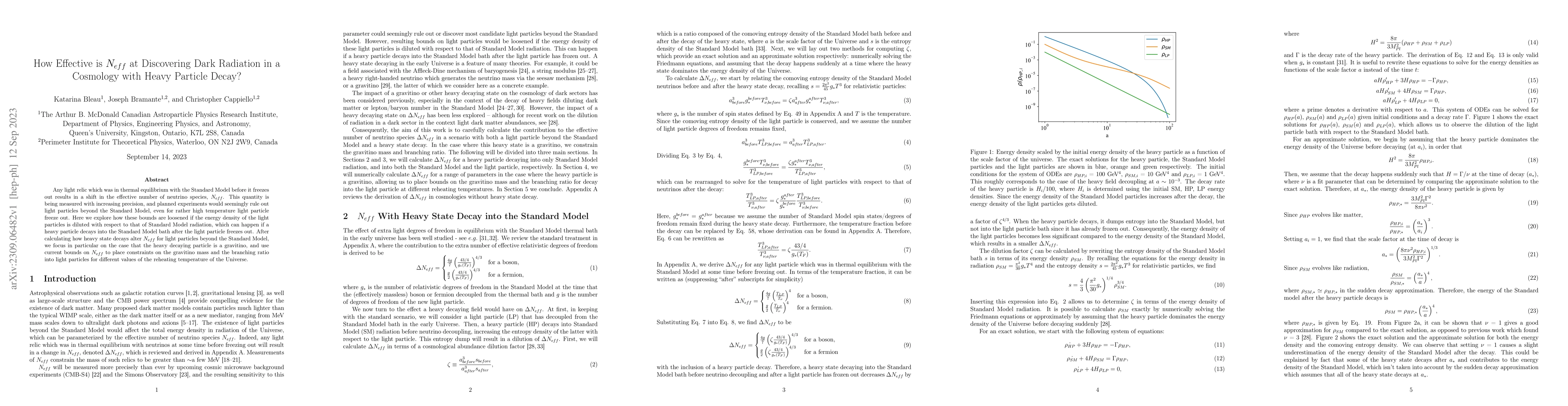 Thumbnail for How Effective is $N_{eff}$ at Discovering Dark Radiation in a Cosmology
  with Heavy Particle Decay?