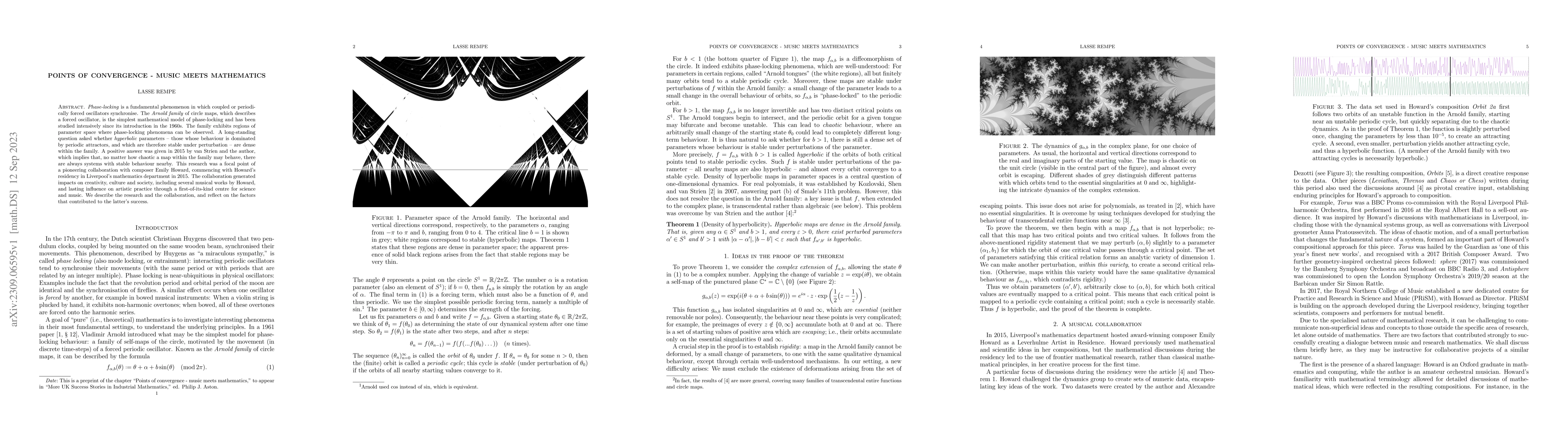 Thumbnail for Points of convergence -- music meets mathematics