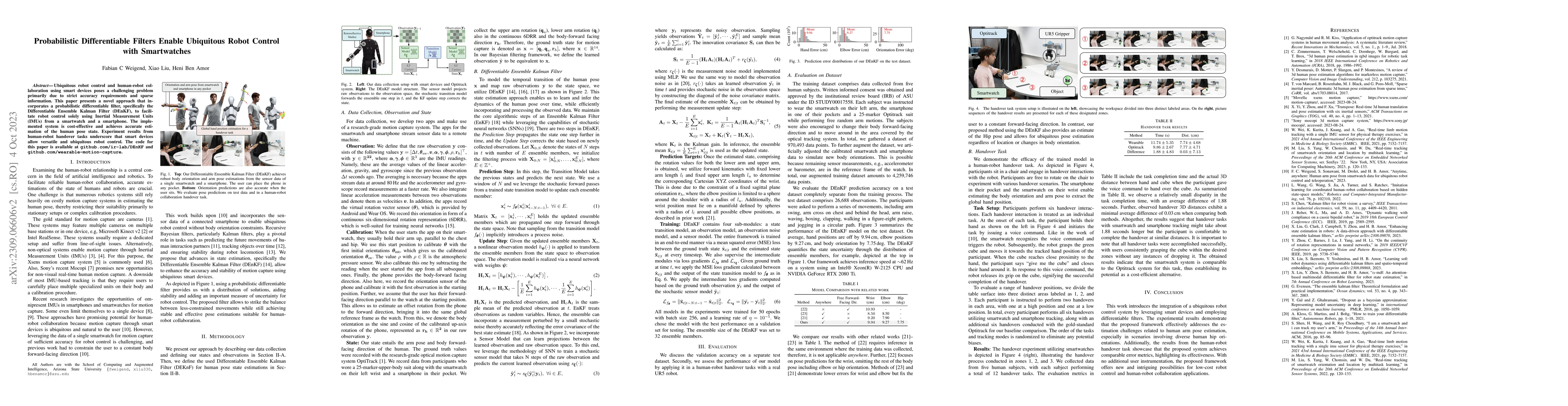 Thumbnail for Probabilistic Differentiable Filters Enable Ubiquitous Robot Control
  with Smartwatches