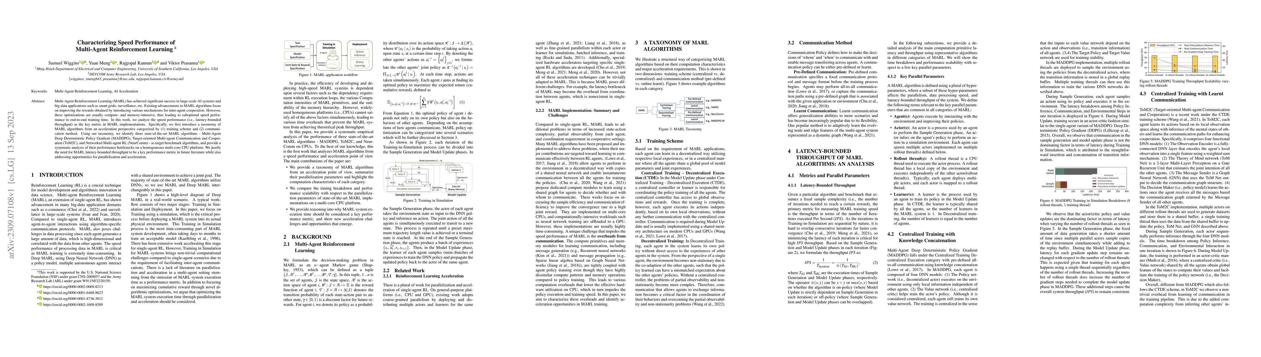 Thumbnail for Characterizing Speed Performance of Multi-Agent Reinforcement Learning
