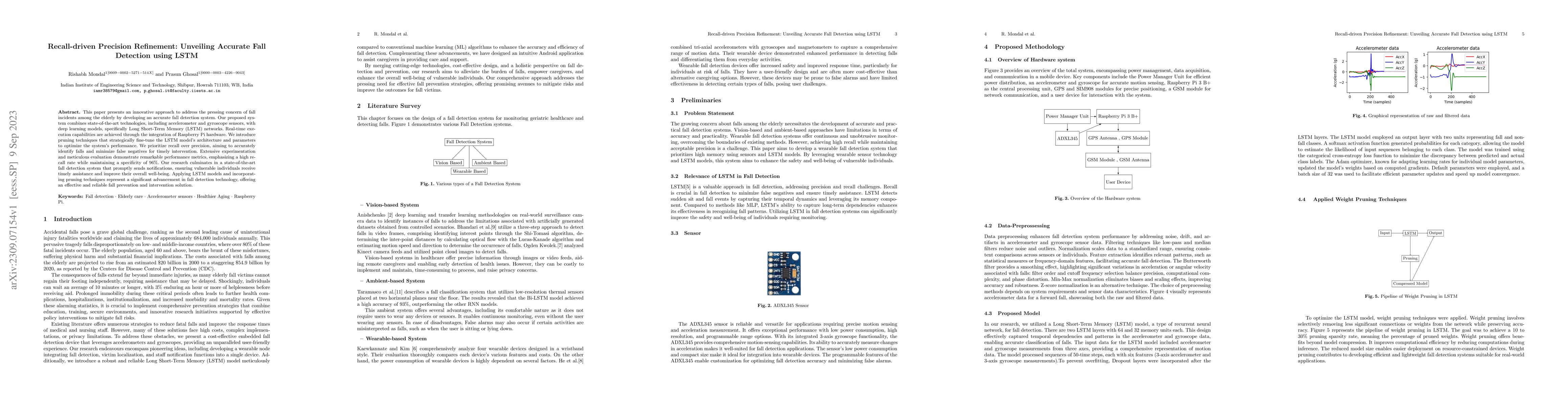 Thumbnail for Recall-driven Precision Refinement: Unveiling Accurate Fall Detection
  using LSTM