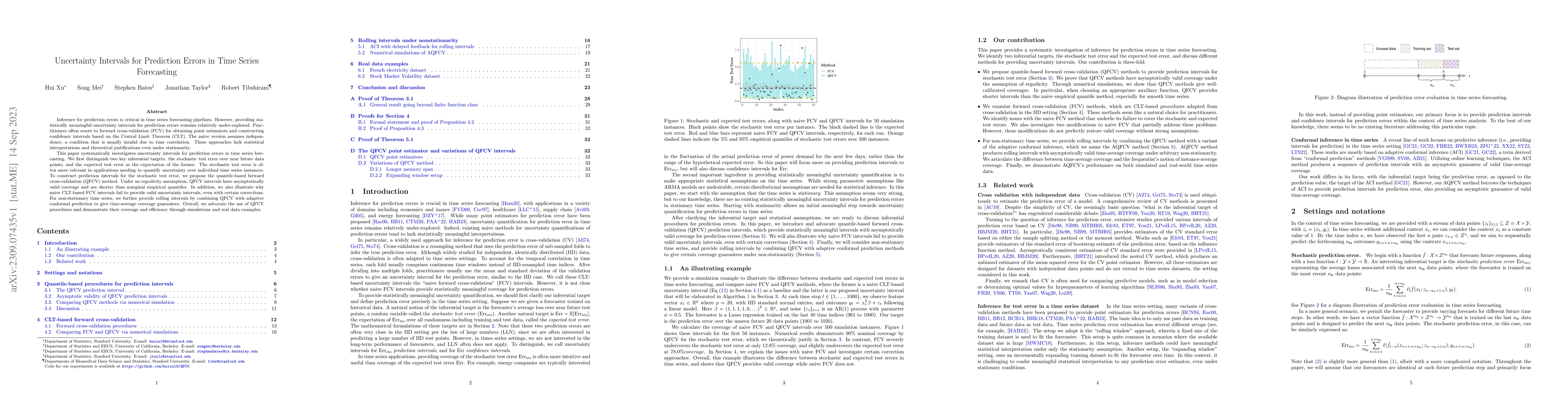Thumbnail for Uncertainty Intervals for Prediction Errors in Time Series Forecasting