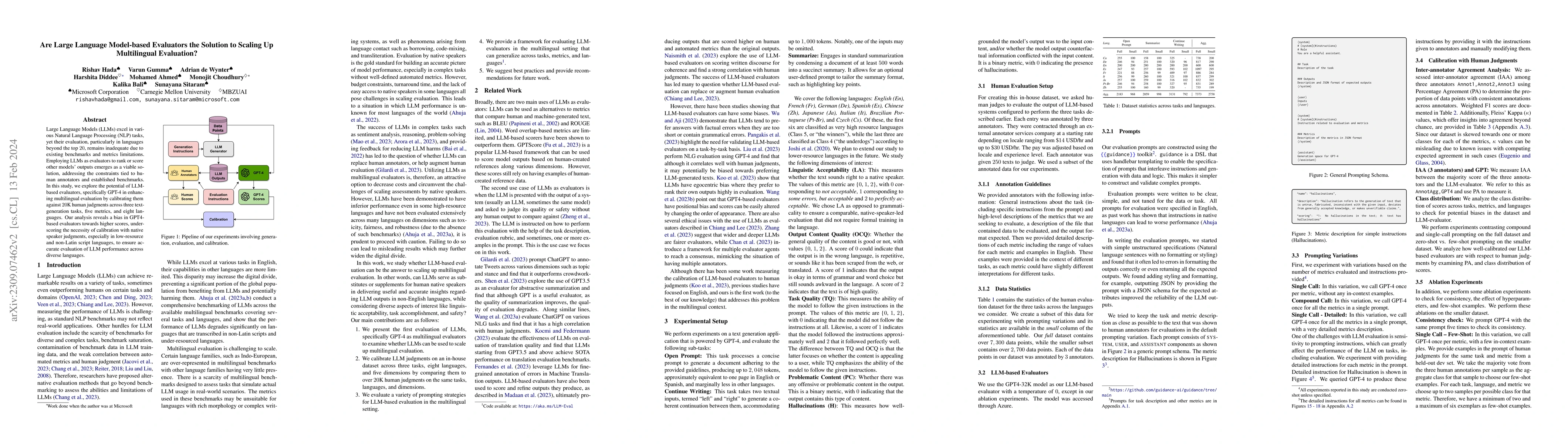 Thumbnail for Are Large Language Model-based Evaluators the Solution to Scaling Up
  Multilingual Evaluation?