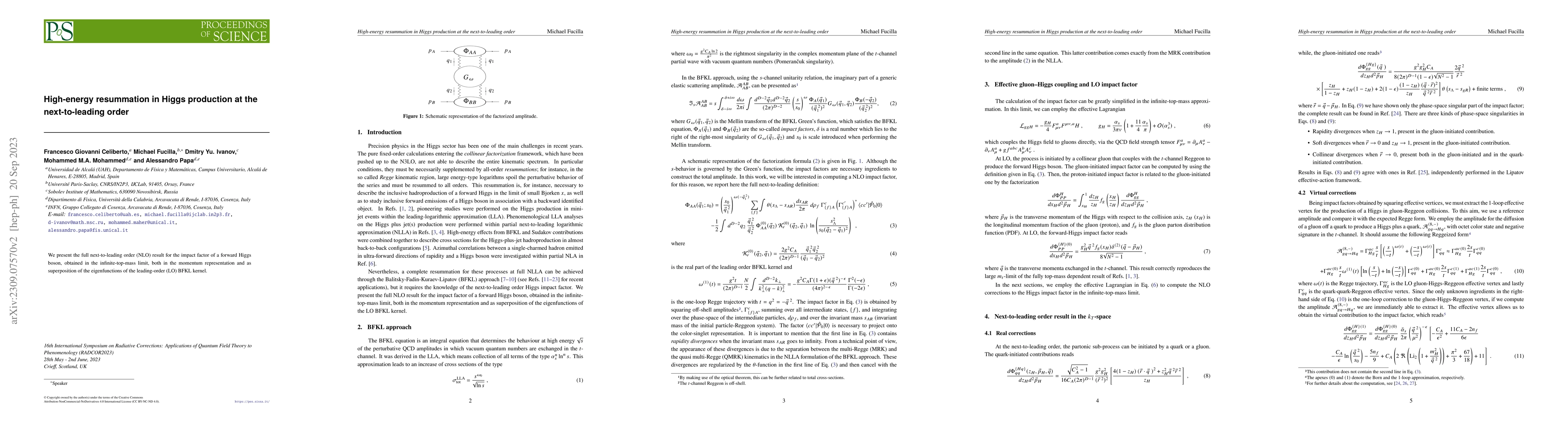 Thumbnail for High-energy resummation in Higgs production at the next-to-leading order