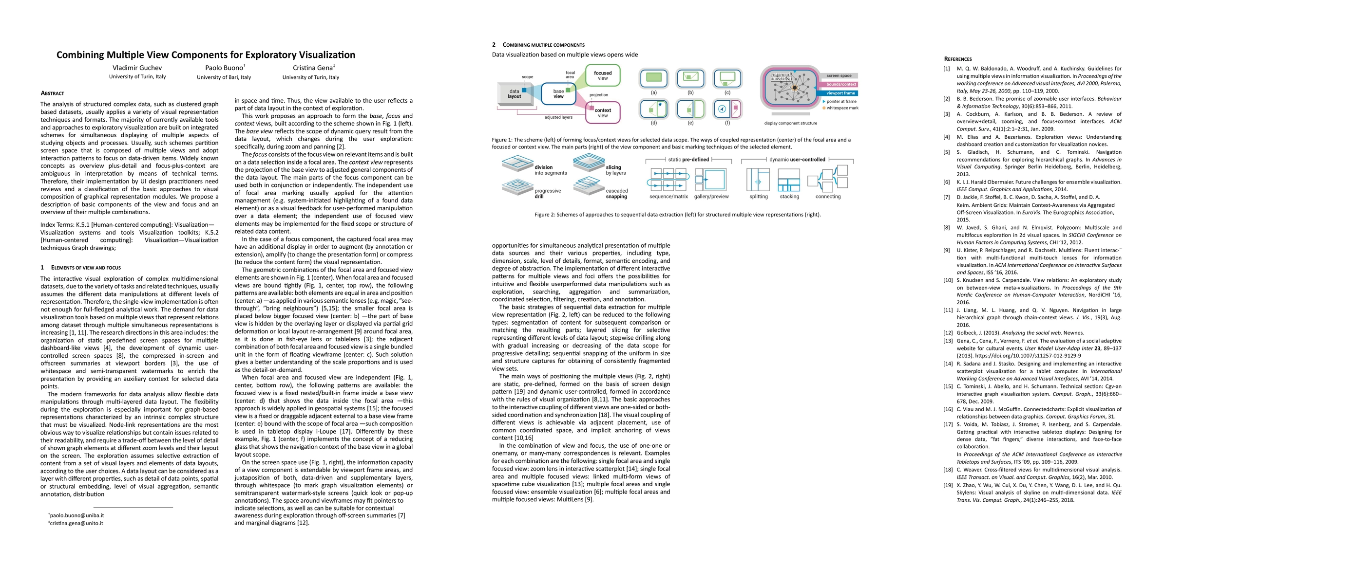 Thumbnail for Combining Multiple View Components for Exploratory Visualization