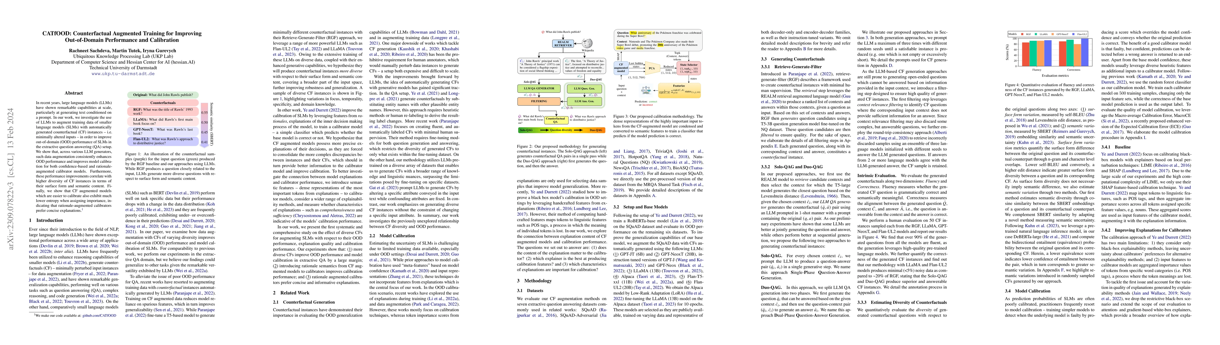 Thumbnail for CATfOOD: Counterfactual Augmented Training for Improving Out-of-Domain
  Performance and Calibration