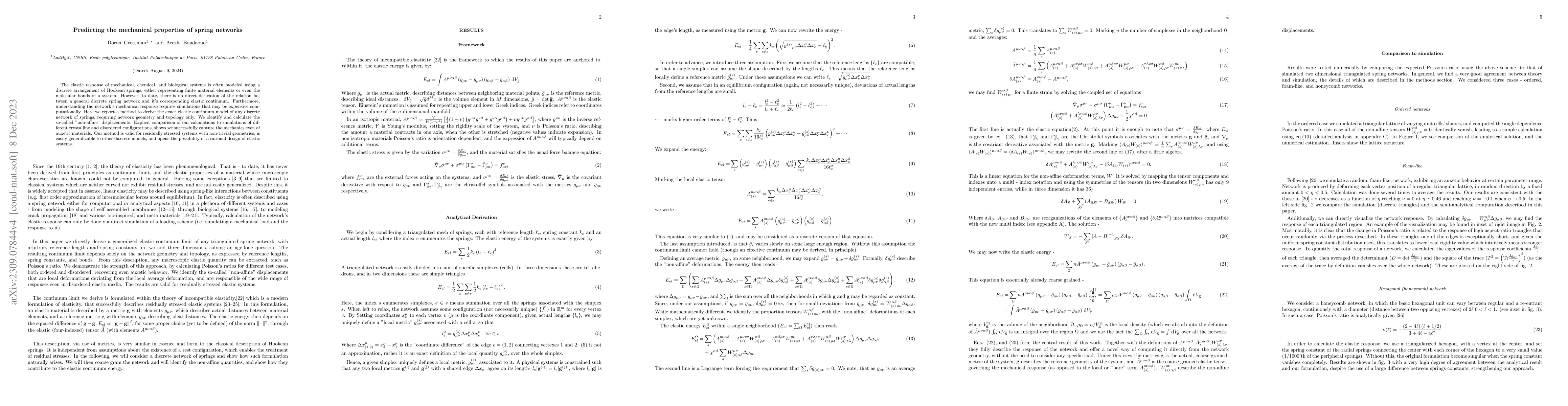 Thumbnail for Predicting the mechanical properties of spring networks