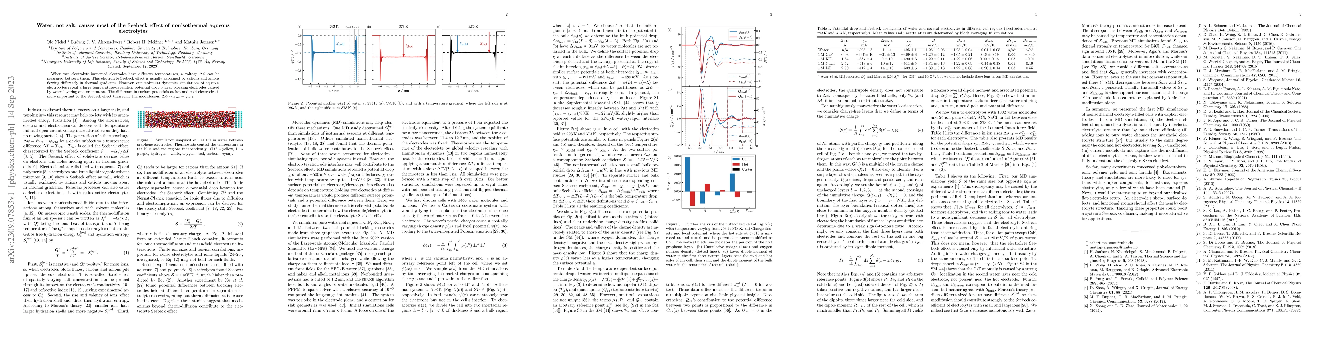 Thumbnail for Water, not salt, causes most of the Seebeck effect of nonisothermal
  aqueous electrolytes