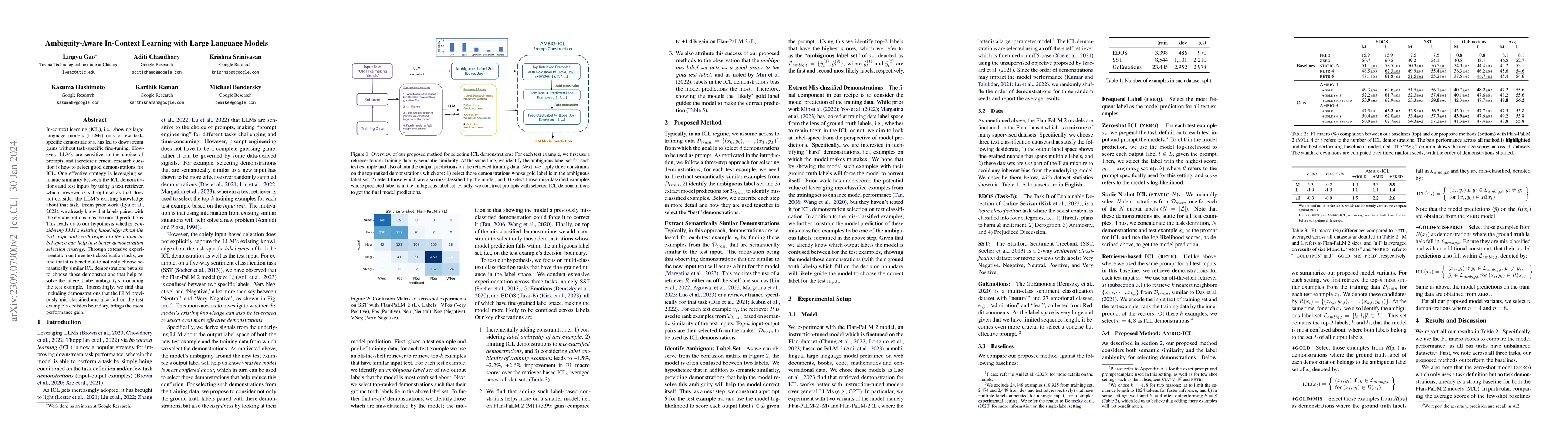 Thumbnail for Ambiguity-Aware In-Context Learning with Large Language Models