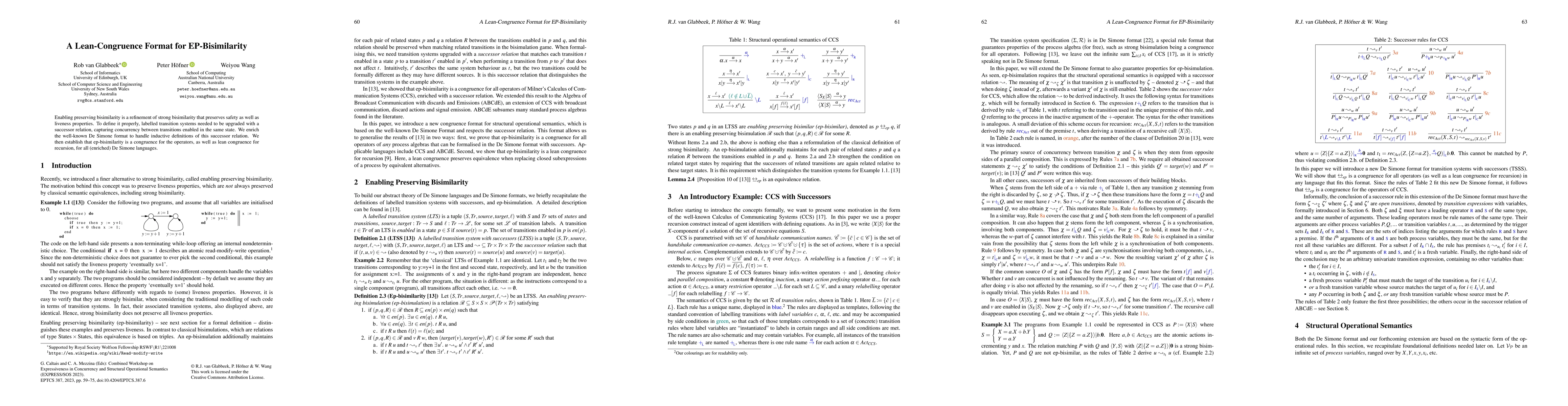 Thumbnail for A Lean-Congruence Format for EP-Bisimilarity