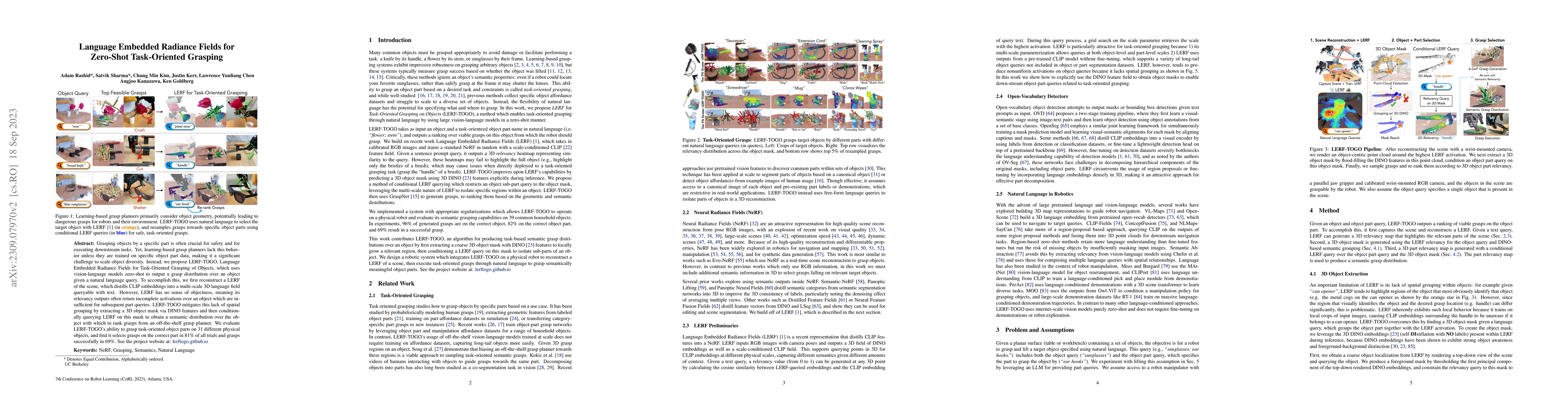 Thumbnail for Language Embedded Radiance Fields for Zero-Shot Task-Oriented Grasping
