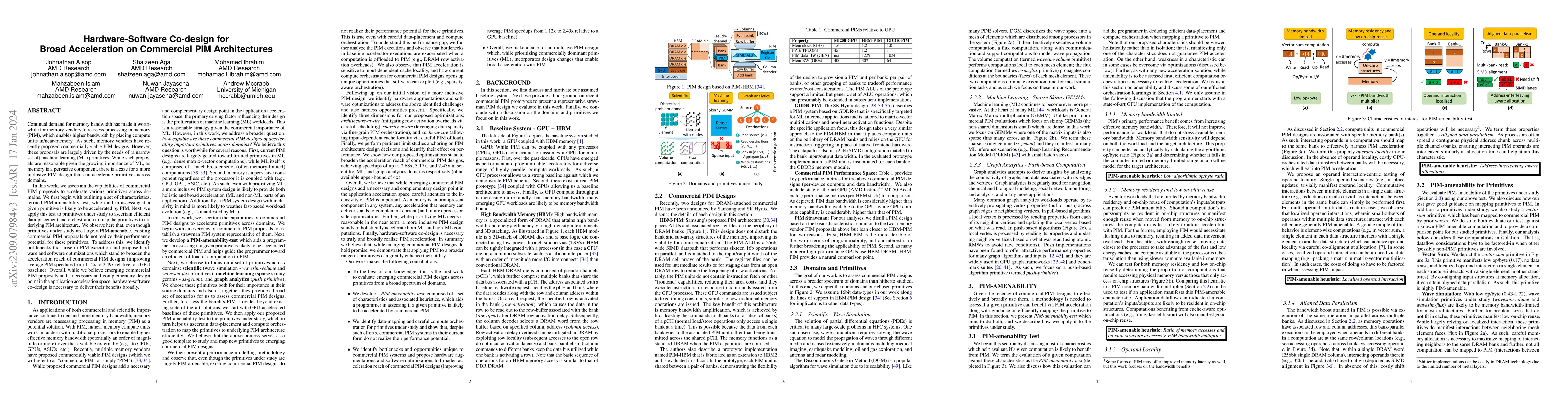 Thumbnail for Inclusive-PIM: Hardware-Software Co-design for Broad Acceleration on
  Commercial PIM Architectures