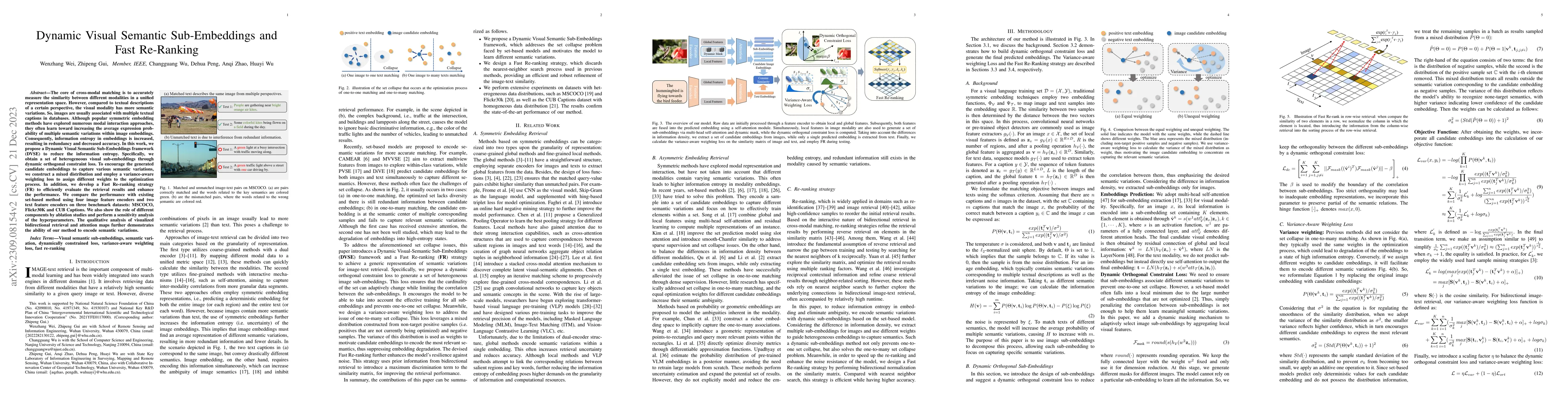 Thumbnail for Dynamic Visual Semantic Sub-Embeddings and Fast Re-Ranking
