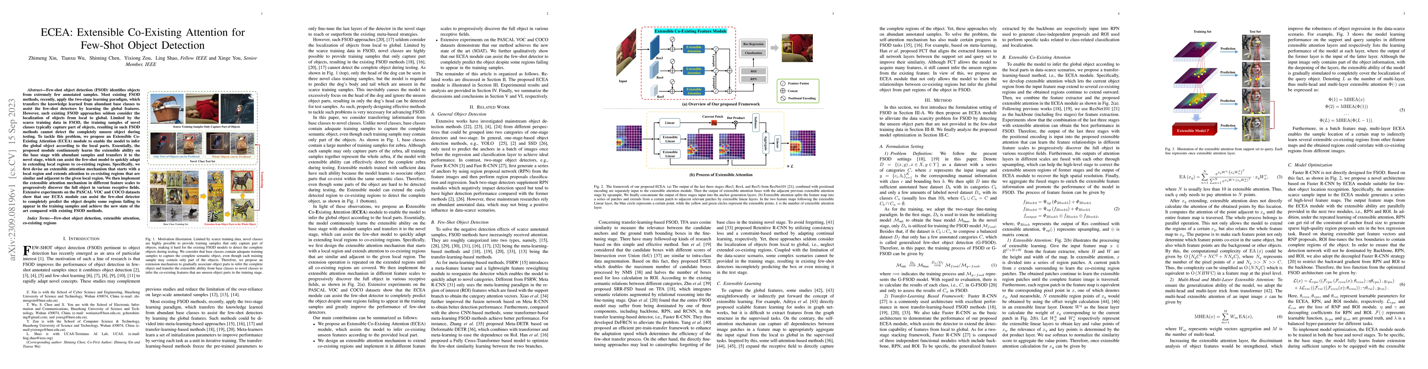 Thumbnail for ECEA: Extensible Co-Existing Attention for Few-Shot Object Detection